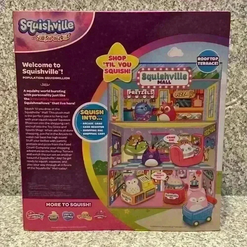 Squishmallows squishville mall 2” NEW